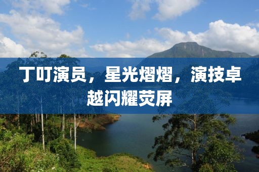 丁叮演員，星光熠熠，演技卓越閃耀熒屏